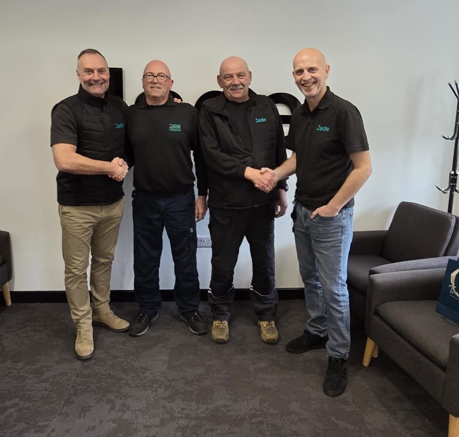 L R Adam Jones Mick Harrison Jon Peake Sean Mackey